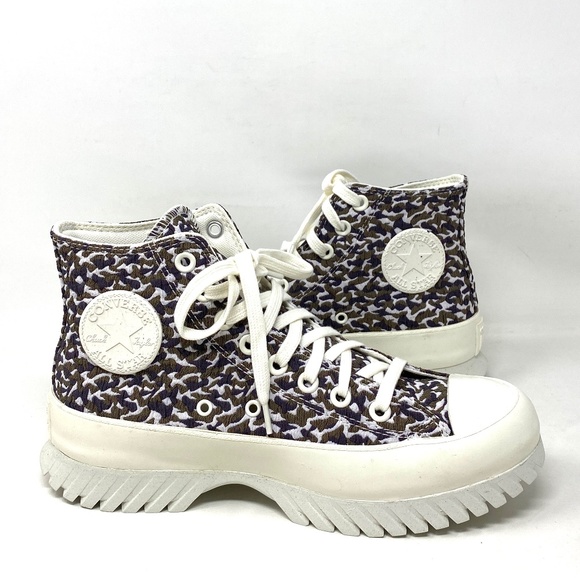 Converse CTAS Lugged 2.0 Platform High Top Women's Canvas Size Sneakers A00877C - Picture 2 of 9